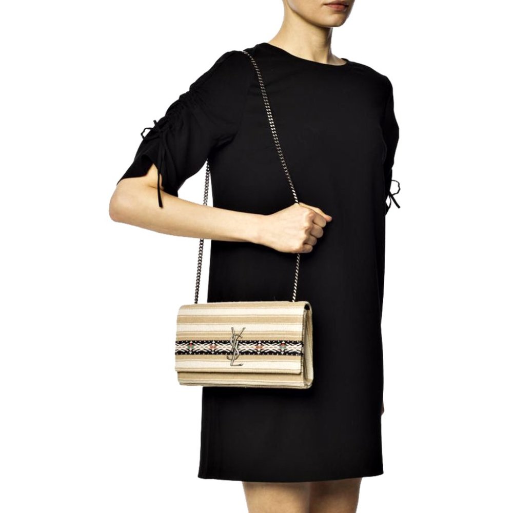 Saint Laurent Monogram Medium Kate Cross Body Bag - Picture 9 of 9